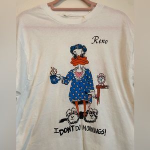 Vintage Reno mornings tee